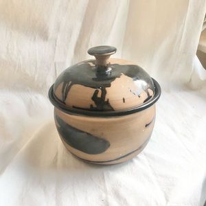 7.5” Handmade Pottery Container